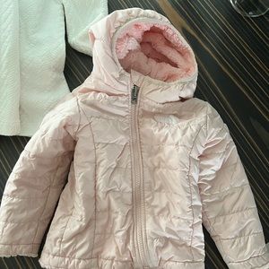 North face toddler jacket reversible 18-24 months